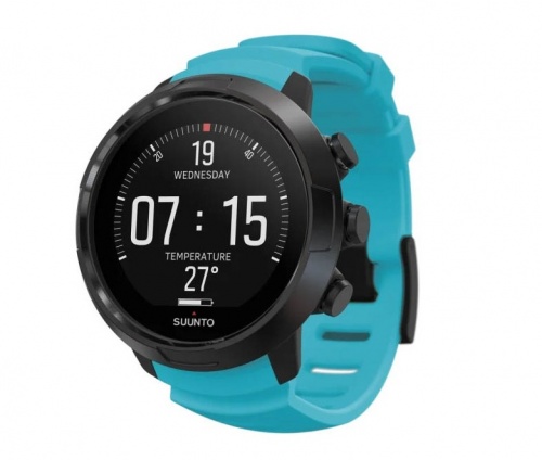D5, черн., наручный, с интерфейсом USB Suunto, компьютер для дайвинга