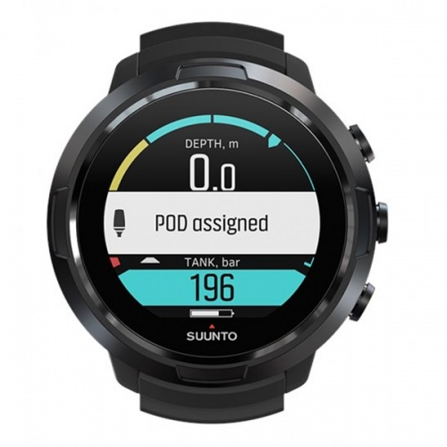 D5, черн./черн., наручный, с интерфейсом USB Suunto, компьютер для дайвинга