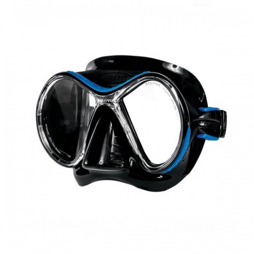 Ocean Vu Oceanic, маска, черный силикон