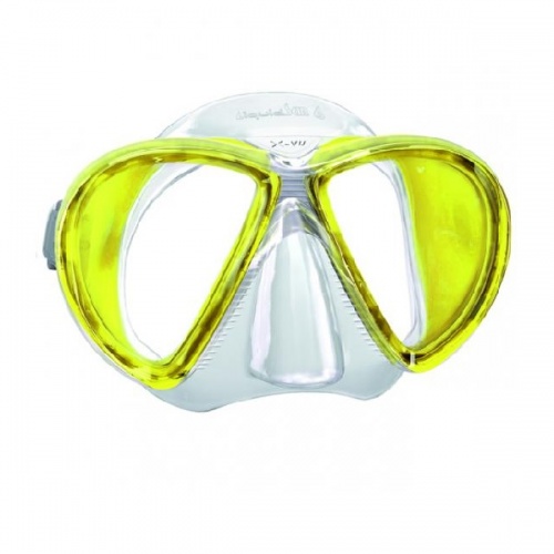 X-VU Mares, маска для взрослых, прозрачный силикон