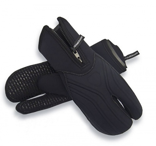 Перчатки неопреновые Waterproof G1 3-палые 7 мм BLACK