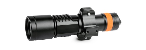 Держатель фонаря на болтах для надежного крепления большинства подводных фонарей OrcaTorch. ORCATORCH HM01 Helmet Mount 